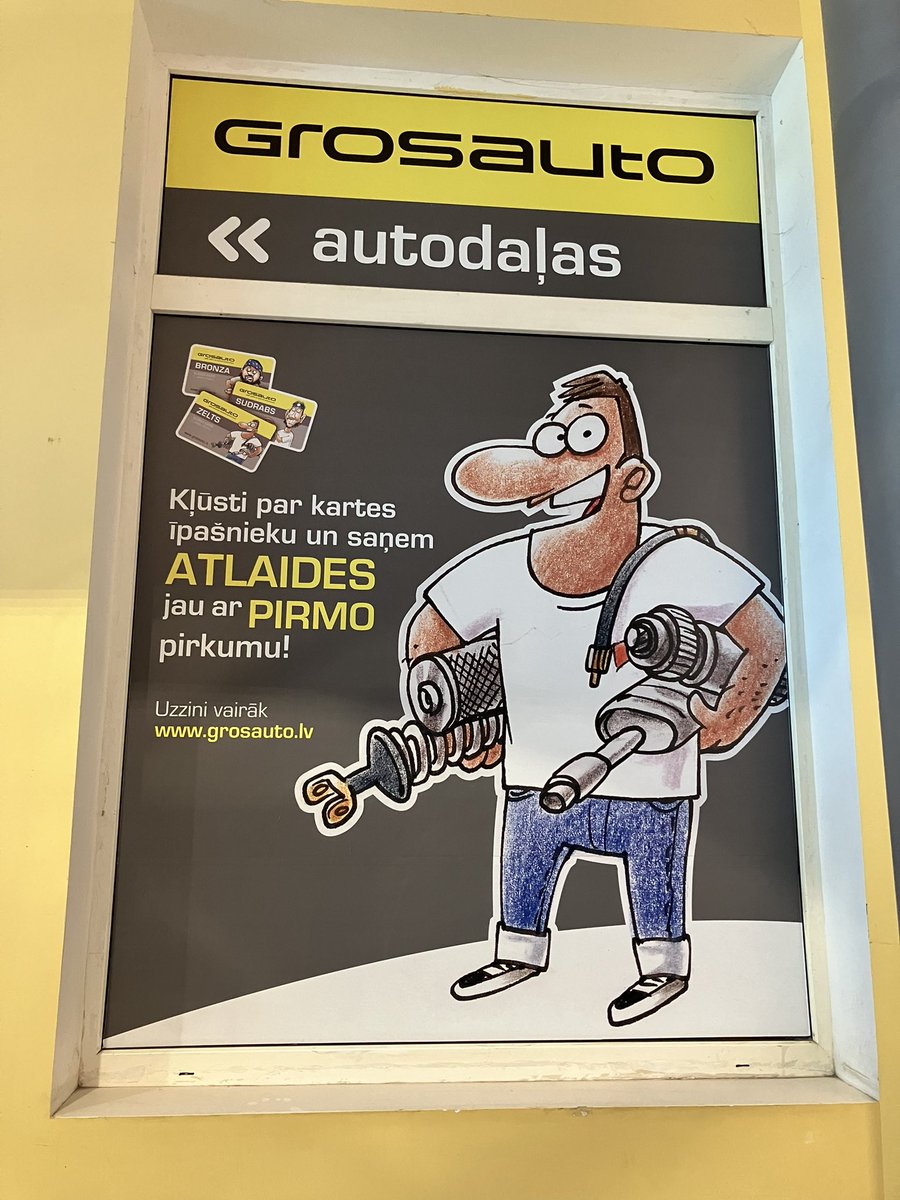 Esmu <a href="/KarikaturaLv/">Gatis Šļūka</a> fans. Pamanu reklāmas pat tikai tāpēc😅