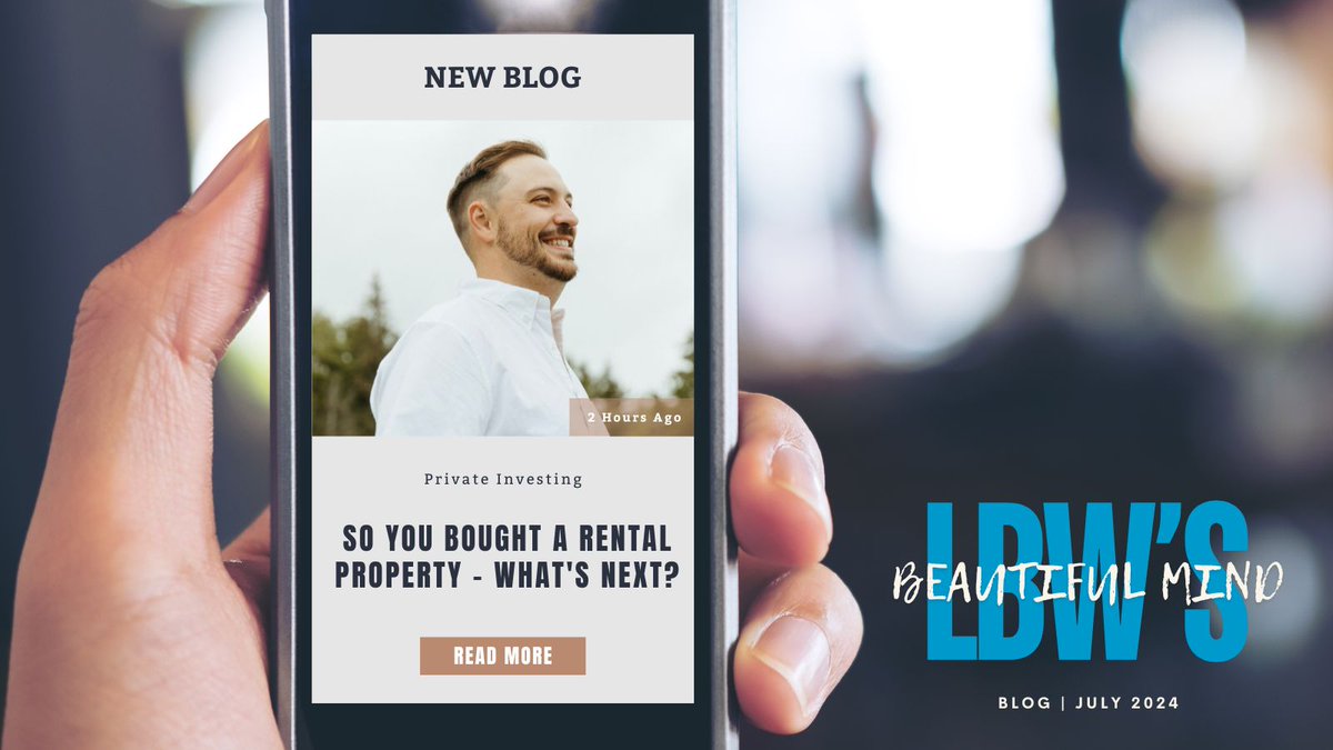 New Blog: So You Bought a Rental Property - What's Next?
#lbwwealth #investment #realesetate 

lbwwealth.substack.com/p/so-you-bough…