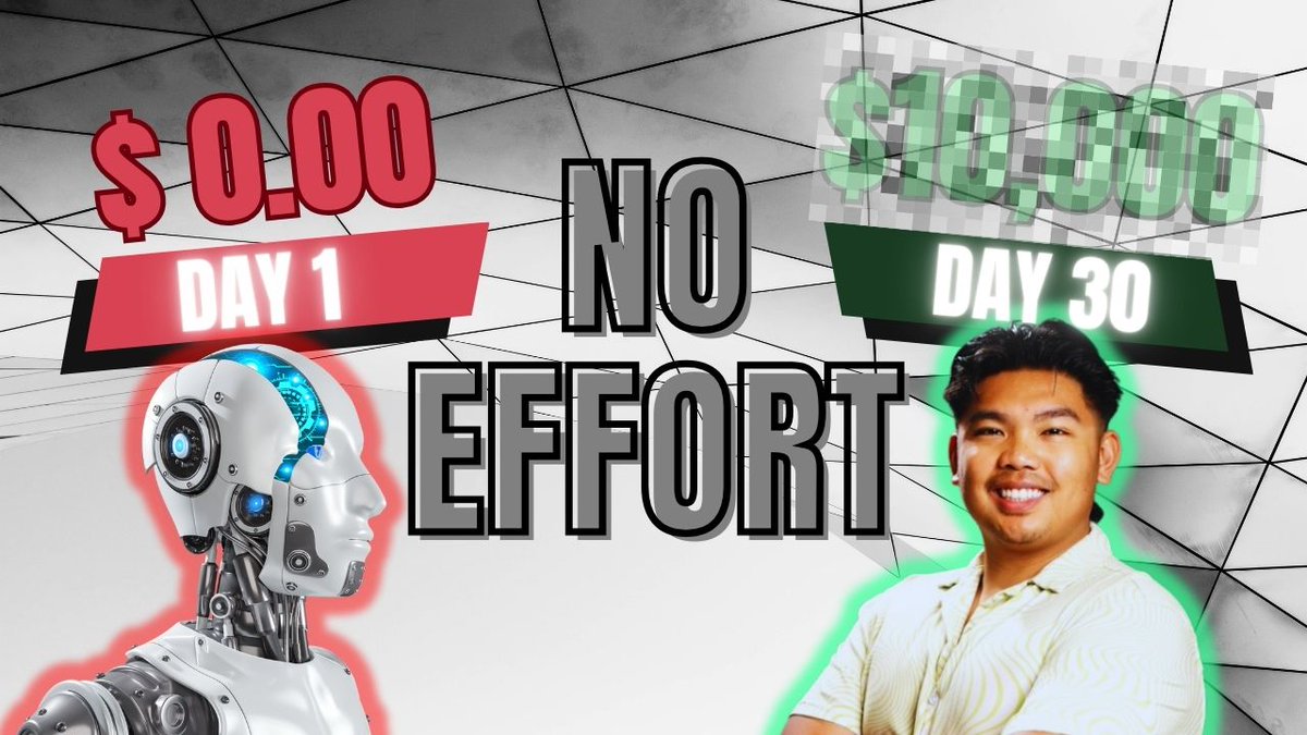 AGI_CEO's tweet image. Can you make $10k in 1 month with MINIMAL EFFORT by using the latest AI Agent Tools?

Maybe you’ve heard of challenges like #HustleGPT or the myriad of other $10k challenges that SUBTLY glorify the hustle culture.

That’s all good and dandy, but what if you want to live a…