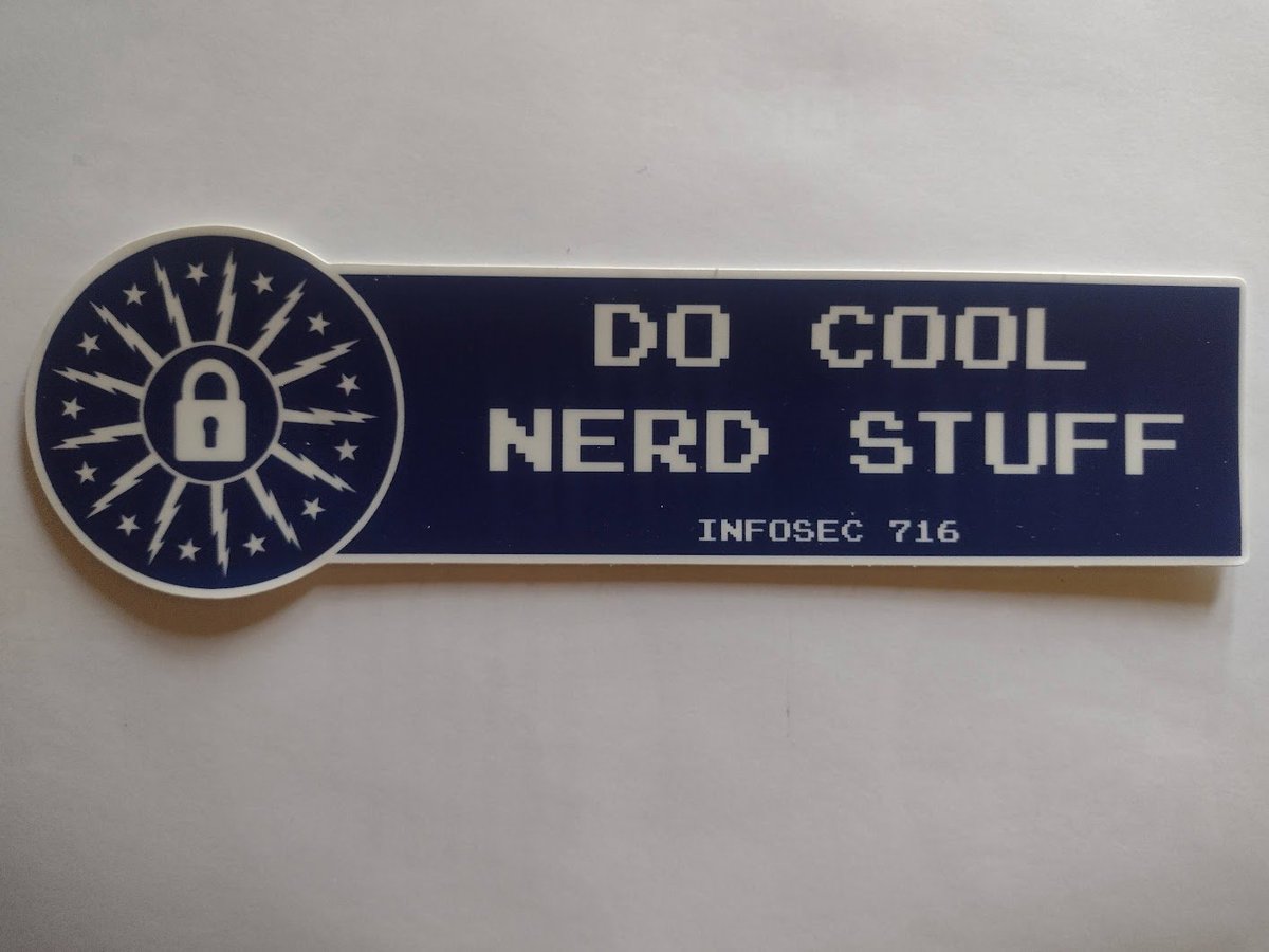 New bumper stickers have arrived.