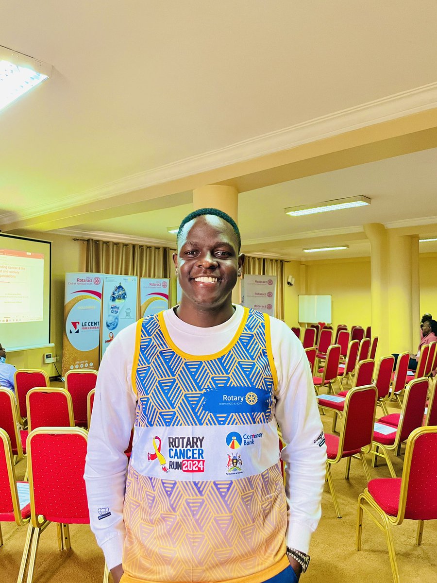 We will run on 25th of August,2024. Will you?😊 Get your kit today, register.rotaryugandacancer.org

#RotaryCancerRun24 #SDGs #cancer #cancerawareness #YOUTH