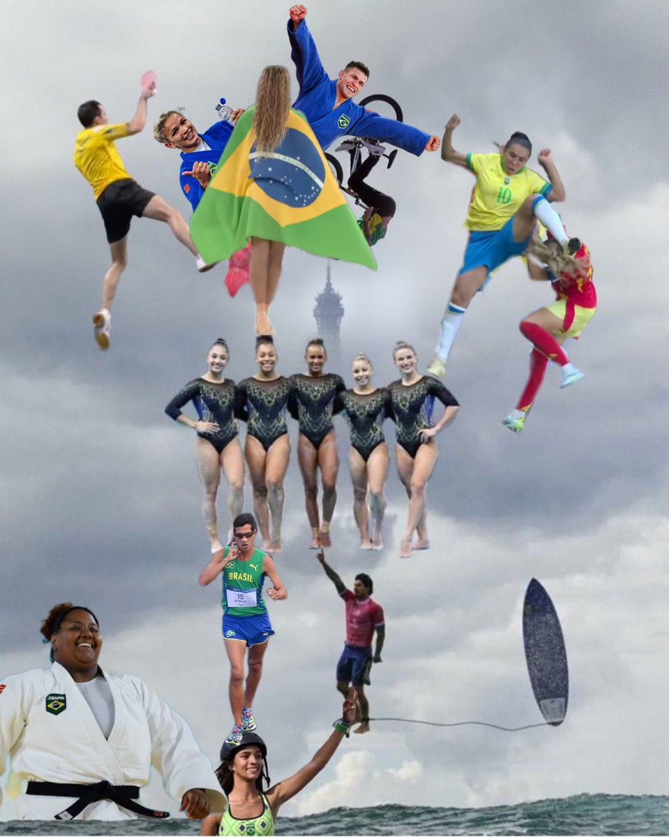 Atualizado com o ouro da Beatriz Souza 🏅 🇧🇷