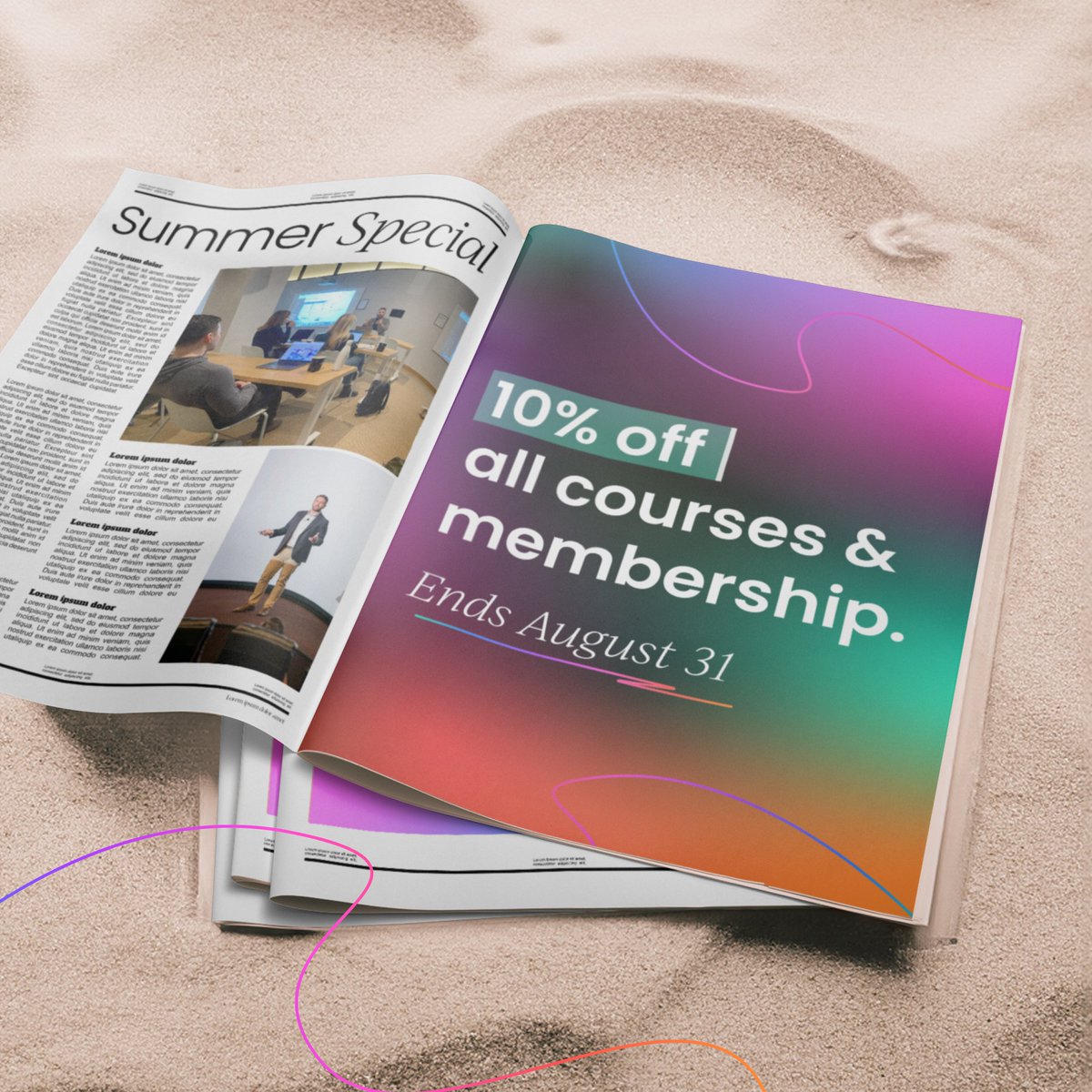 PSA: Our Summer sale has kicked off! 

10% off all L&amp;D membership plans and courses. 👀

Just remember to use code SUMMER2024 at the checkout!

🔗 eu1.hubs.ly/H0bykms0

#summer #sale #marketing #b2b