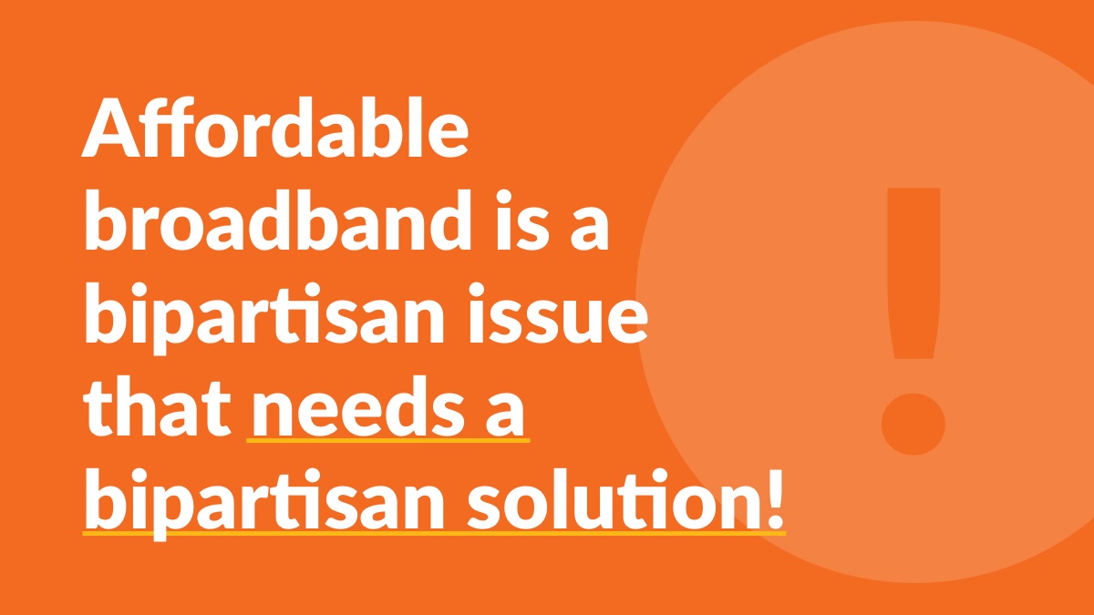 EdSuperHighway's tweet photo. This week, the Commerce Committee approved an amendment that, if passed, would provide $7B in renewed funding for the #ACP benefit.  The amendment, which is a part of the PLAN for Broadband Act, can now head to the chamber for a vote! #BipartisanIssue #BipartisanSolution https://t.co/ZrNyFTKg6W
