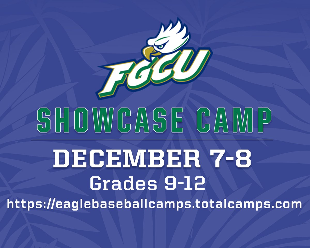 Wanting to be seen this winter? Join us for Eagle Baseball High School Showcase Camp! Visit eaglebaseballcamps.totalcamps.com/shop/EVENT for more info! #WingsUp