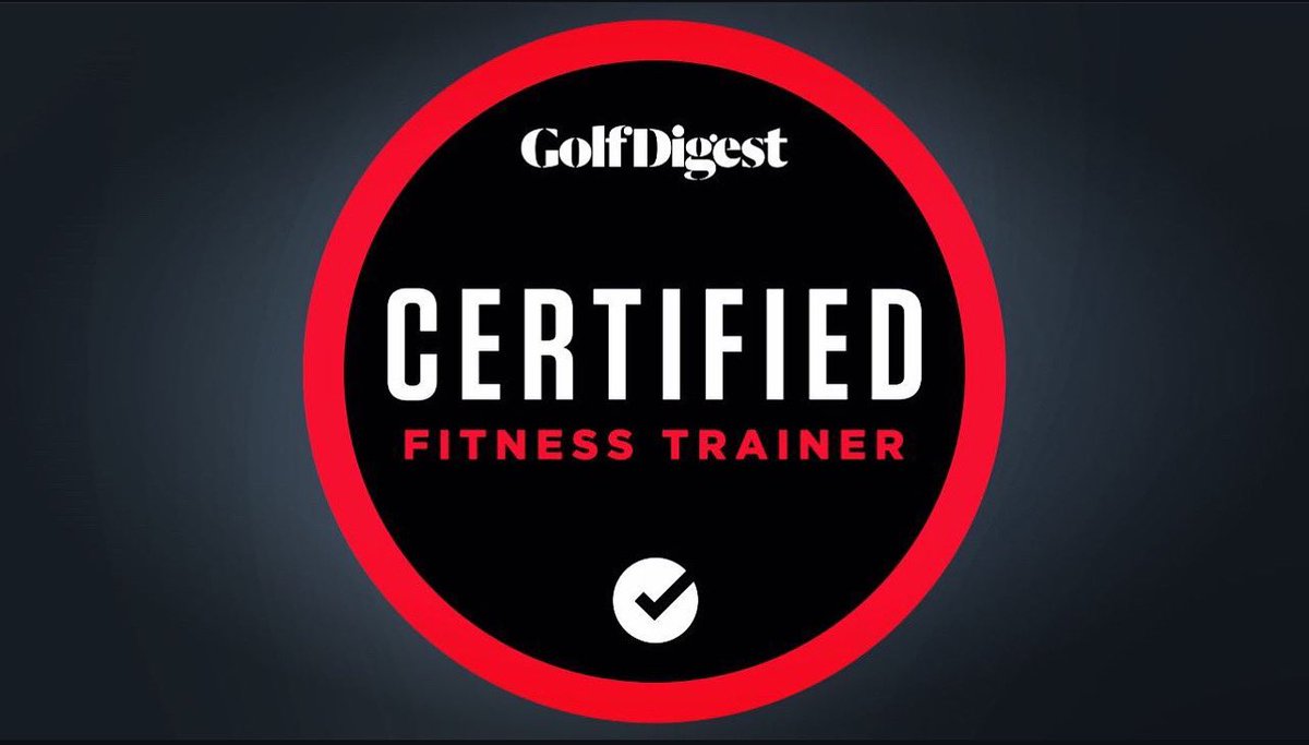 EXCITED I completed  @golfdigest Fitness Certification authored by <a href="/Ben_Shear/">Ben Shear</a> and Ron Kaspriske, a new look through a different lens at the bio-individuality characteristics of golfers,my clients  LOVE it!
For any trainer doing #GolfFitness, this is a MUST!
😎👊🏼🏋🏻‍♂️⛳️🏌🏼‍♂️