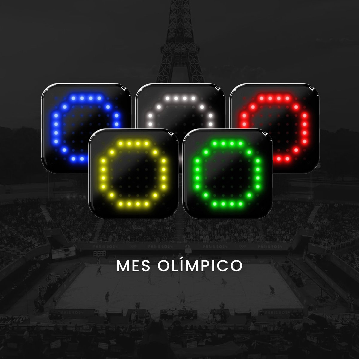🌎 Continuemos disfrutando de la emoción de los Juegos Olímpicos 🇫🇷 

🤸‍♂️ Los mejores atletas del mundo se reunieron  para competir, inspirar y transmitir emociones  a través del deporte. 

🏃🏻‍♀️‍➡️ Celebramos  juntos con nuestra comunidad  el espíritu olímpico.