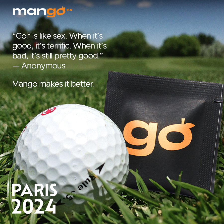 Improve your GAME in more ways than ONE.  #Olympics2024Paris  #OlympicGolf  #GolfLife  #mangorx #mangoceuticals #ErectileHealth #erectiledysfunction #MensHealthMatters #mensgolf