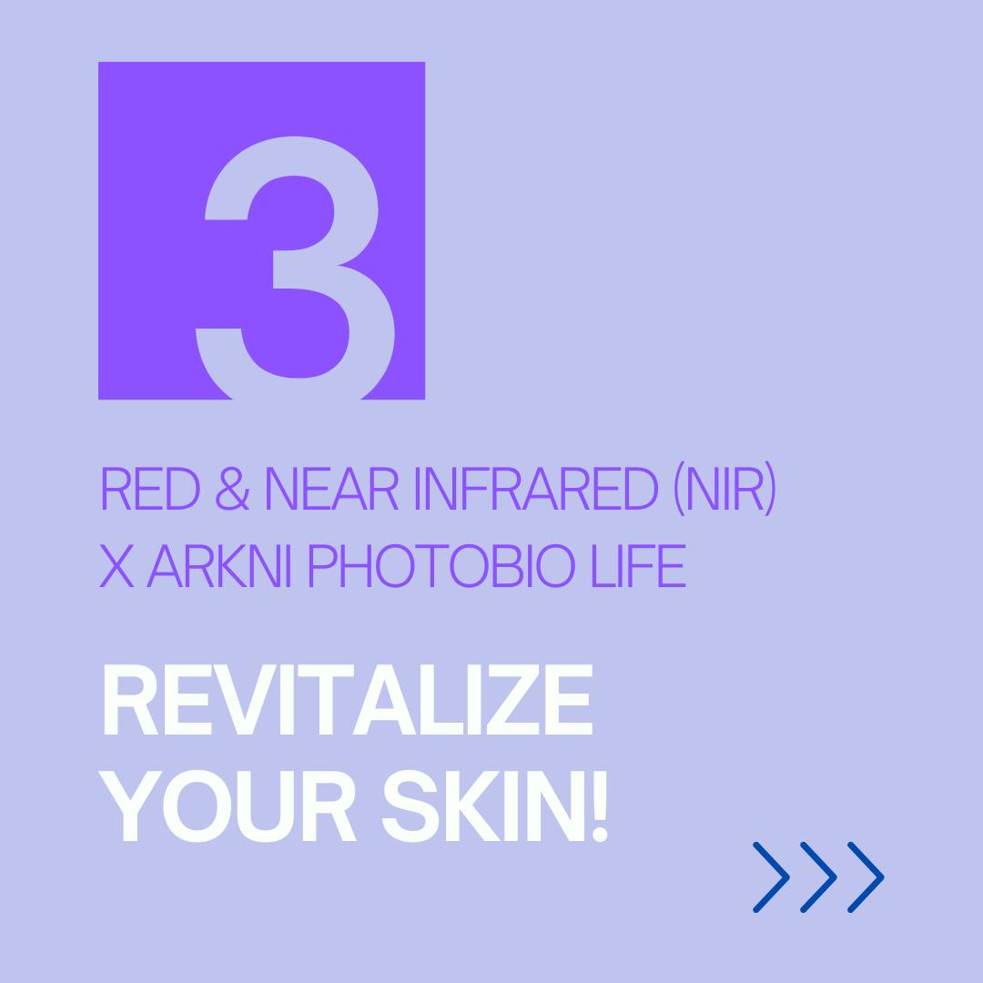 ArkniLife's tweet photo. Research sheds light on how PBM boosts collagen and elastin, repairs UV damage, and heals wounds—perfect for reversing aging signs and reducing wrinkles and scars! 

#arkniphotobiolife #neurosciences #infraredtherapy #healingpowers #wearabletech #collagen #skinhealth https://t.co/Hzk5TmOisC
