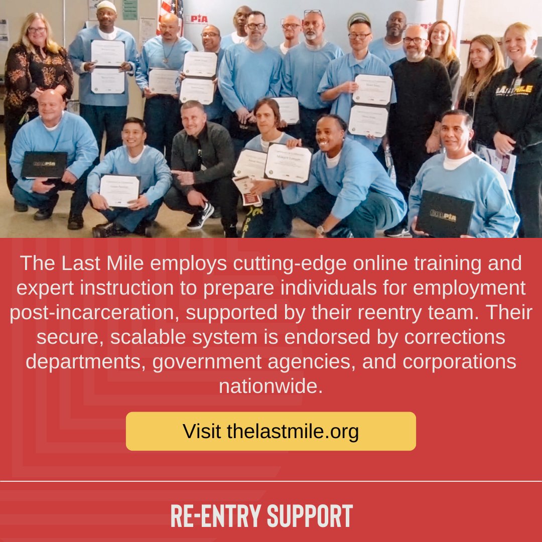 mission_launch's tweet image. The Last Mile teaches coding in prisons, creating tech career pathways for inmates. An amazing initiative empowering change through technology! #SecondChances #TechTraining #ReentryProgram