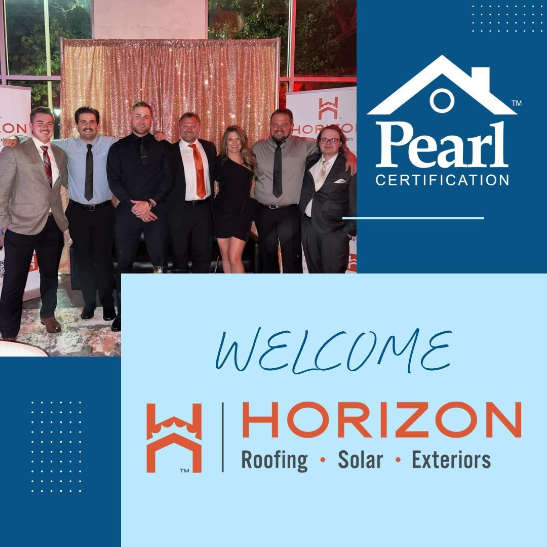 🌟 Welcome Horizon Roofing! 🌟
"Horizon chose to partner with Pearl to help place measurable value on a home's energy efficiency. This gives our customers peace of mind in their energy efficiency investments and creates a solution for our Real Estate partners."