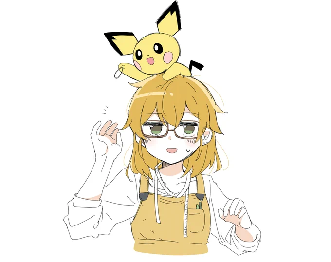 チャンママとピチュー 
