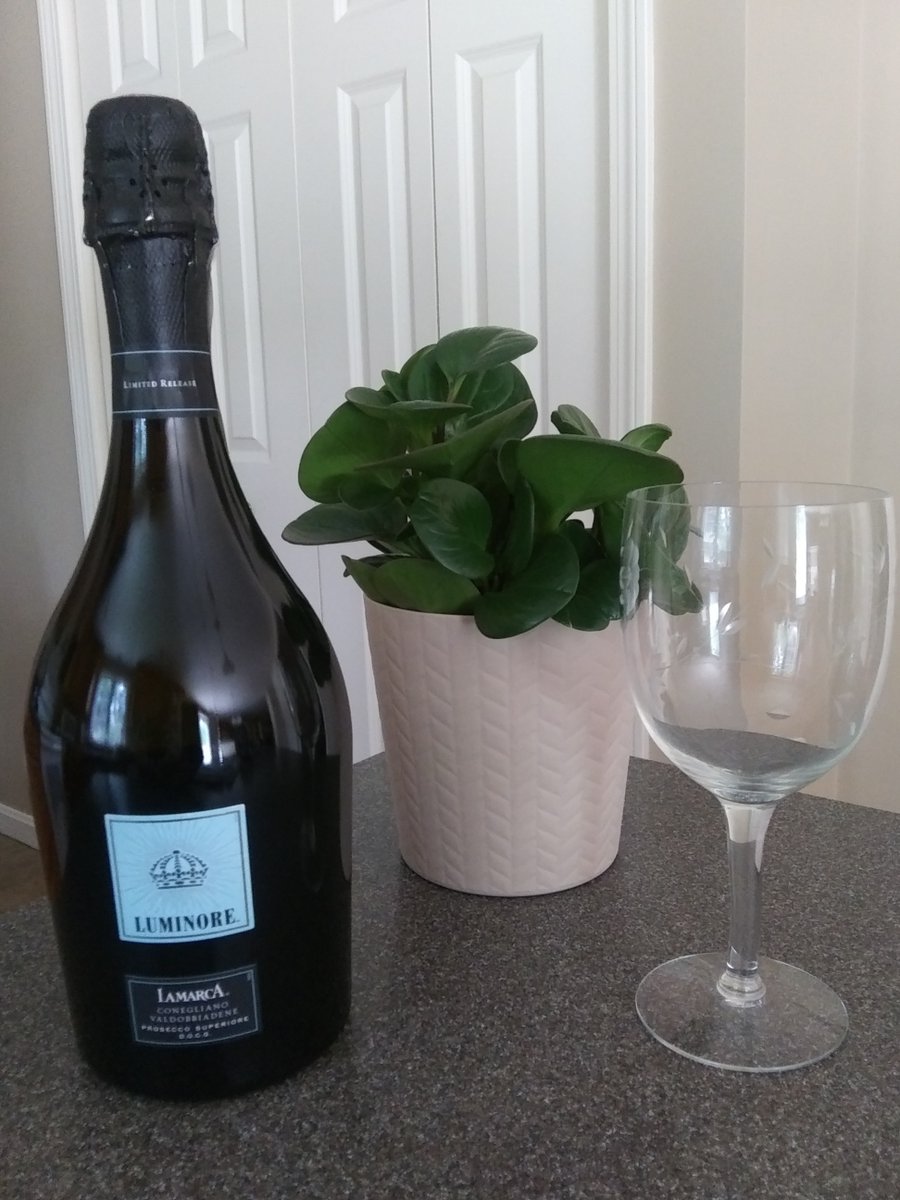 Lamarca: NV "Luminore" Prosecco, Italy. Pale, golden gold color with lively bubbles and aromas of white flowers and stone fruits that complement the soft, creamy texture. Fresh citrus, pear and nectarine flavors with crisp acidity makes this delightful wine.
@alvuona,@wicndotorg