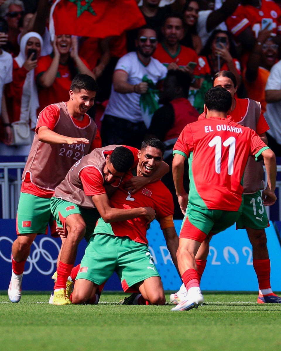 Fier d'être marocain 🇲🇦❤️
Merci Paris! 🏟️