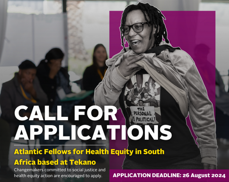 ClimateWed's tweet image. The Atlantic Fellows for Health Equity program in South Africa is now open for applications! Join a powerful network tackling health disparities and creating a more equitable future. #HealthEquity #AtlanticFellows #ChangeMakers #SouthAfrica #ApplyNowhttps://bit.ly/3WJlCEp