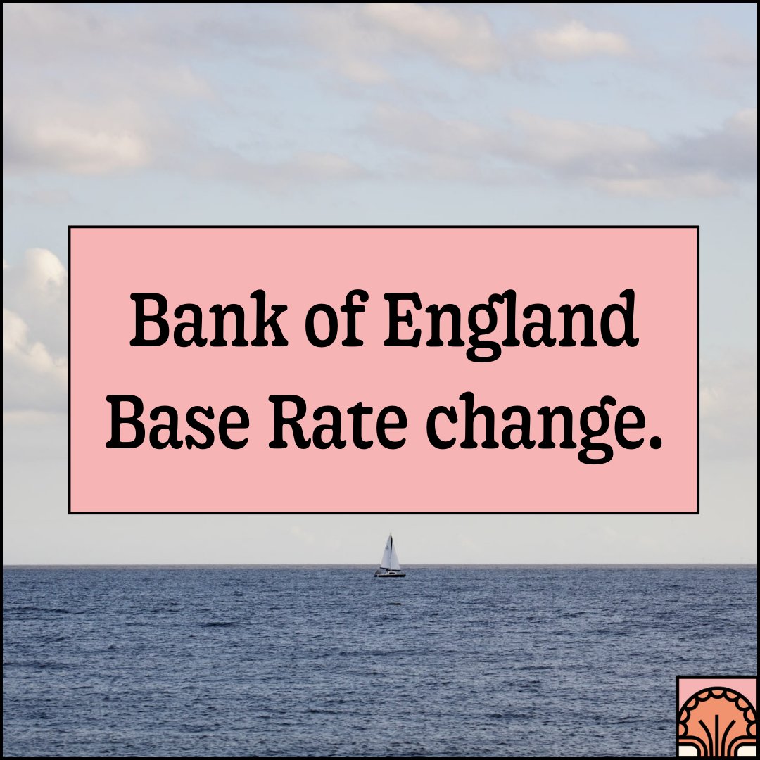 The Bank of England reduced the Base Rate by 0.25 percentage points to 5.00% on Thursday 1 August 2024.

You’ll find the details of how this could affect your savings or mortgage account with us on our website. 

👉suffolkbuildingsociety.co.uk/bank-of-englan…

#BaseRate #BankOfEngland