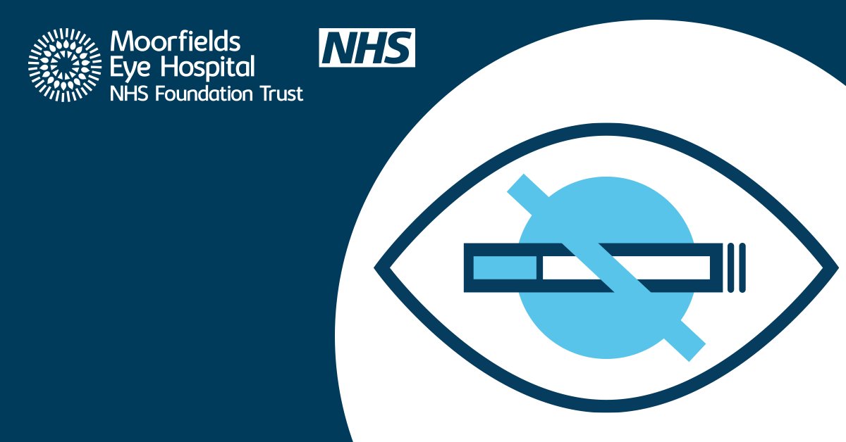 Did you know smoking can increase your chances of developing, and even worsening, eye conditions such as age related macular degeneration. Find out more about the effects of smoking on your sight and get support to help you stop moorfields.nhs.uk/for-patients/i…