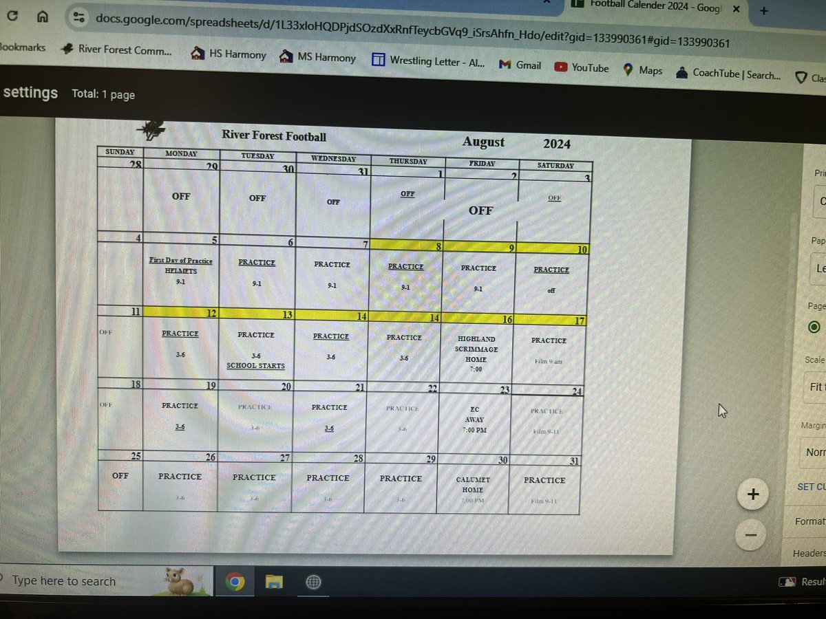 IngotFootball23's tweet photo. Here is August Football schedule and senior pics will be Aug 5 at 2 pm https://t.co/c8ZmYWB6X5