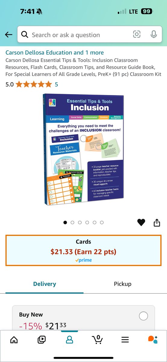 Good morning @x! I hope everyone has a great Friday and a fabulous weekend! I’m really hoping to get help today to #clearthelist of this set of #SPED inclusion resources, but would be happy also with anything else from my list! This set of inclusion cards includes reproducibles