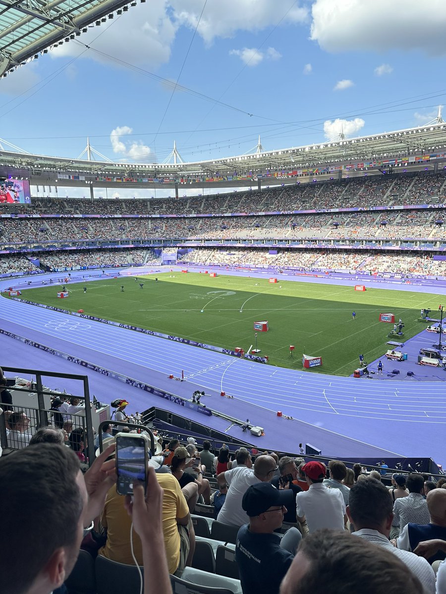 Finished my PhD. Immediately went to Paris to watch the Olympics.