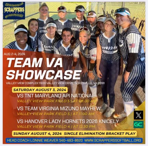 Heading to Nokesville this weekend for the Team VA Showcase Tournament! It’s a good weekend to come and watch softball! <a href="/Vascrappers/">Va Scrappers</a> <a href="/MasonSoftball/">George Mason Softball</a> <a href="/HokiesSoftball/">Virginia Tech Softball</a> <a href="/LibertySB/">Liberty Softball</a>  <a href="/JMUSoftball/">JMU Softball</a> <a href="/RadfordSoftball/">Radford Softball</a> <a href="/RoanokeSoftball/">RoanokeSoftball</a>