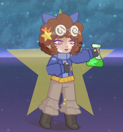 Withsomextrasal's tweet photo. @HeavenlyTape I only have her gacha design since I'm busy with other drawings rn https://t.co/A8t05vU6ok