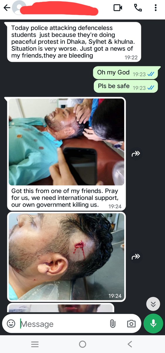 samgutzsmni's tweet photo. Let's pray for the innocent students in Bangladesh. #peace #justice #quotamovement https://t.co/w1JhGERi7b