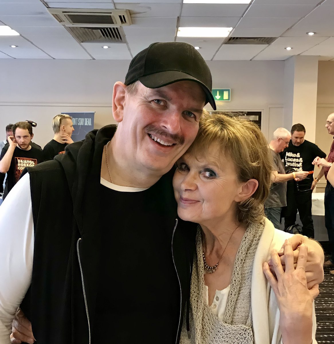 TimeLordDrew61's tweet photo. Happy Birthday to the Wonderful Madeleine Smith from Hammer Horror Carry On films to James Bond and appeared with so many Comedy greats. Always a joy to meet. #MadelineSmith #HammerHorror #JamesBond #CarryOns #TheTwoRonnies #TheHowardConfessions #HappyEverAfter https://t.co/r4lBcKKh7r