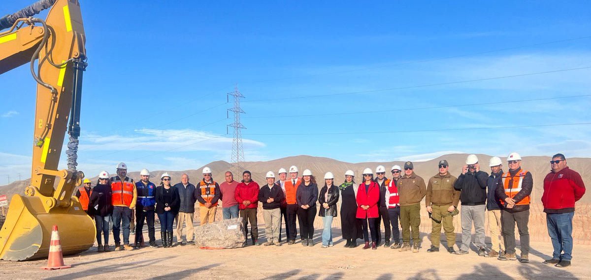 🏗️Juan Pablo Hinojosa, pdte CChC #Atacama, estuvo presente en ceremonia de inicio de una nueva Obra de Mitigación en Quebrada Paipote #Copiapo, proyectos que son claves para seguir avanzando en la preparación de nuestra región ante posibles nuevos sistemas frontales <a href="/MOP_Atacama/">MOP ATACAMA</a>