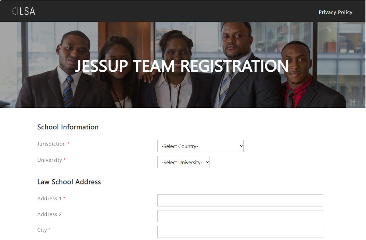 Team Registration is officially open – go to whcs.law/3Ejt3ZC and register today! #Jessup2025