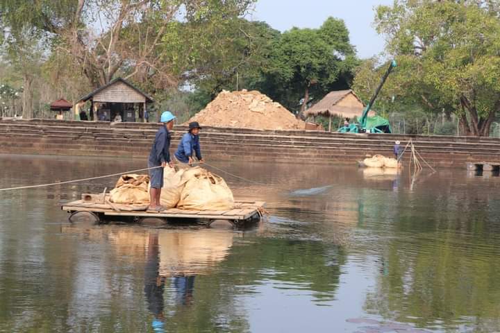 media_the28665's tweet photo. #China has ordered Cambodian leaders to destroy #Cambodia by digging the #Funan Techo canal to hand over the economy to China. This is China's opportunity to use #Cambodia as a stepping stone to invade Asia and the South China Sea and invade Taiwan in 2027. https://t.co/O7foehlLK9