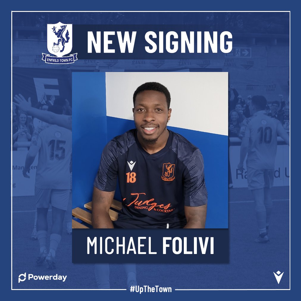 🤝Welcome To Town | 𝗠𝗶𝗰𝗵𝗮𝗲𝗹 𝗙𝗼𝗹𝗶𝘃𝗶
Centre-forward Michael, 26, joins us having been a regular presence in the National League in the last few seasons with the likes of Boreham Wood, Chelmsford City, Farnborough and Hemel Hempstead Town.