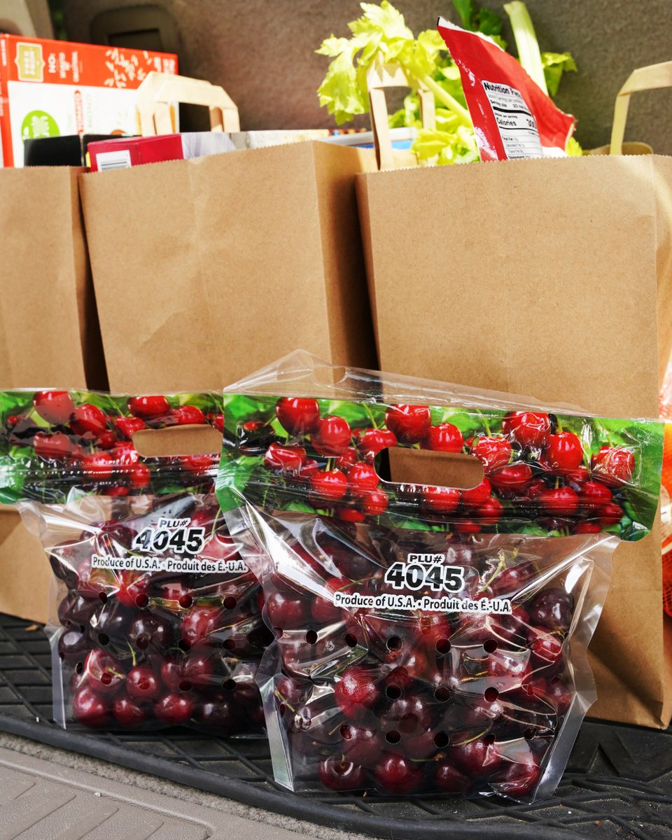 There isn't much time left to take Northwest cherries home! Be sure to grab a bag or two before the season is gone. 🍒