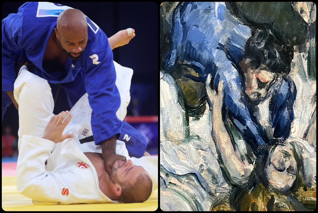 ArtButSports's tweet image. La Femme étranglée, by Paul Cézanne, 1875-76, 📸 by Xavier Laine