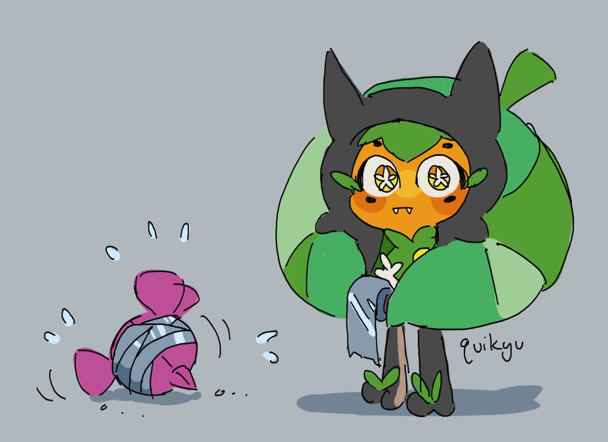 quikyu_art's tweet image. Pecharunt Silencing System