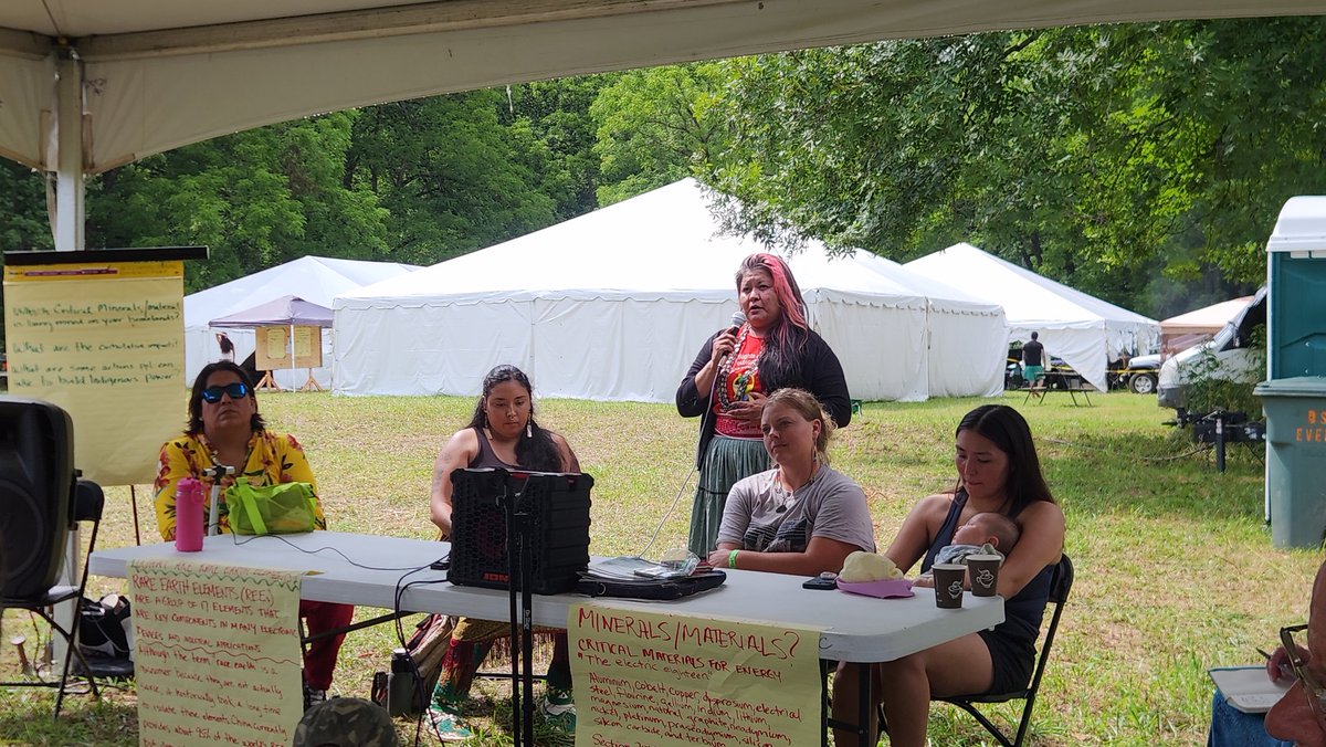 ggjalliance's tweet image. This week GGJ joins @IENearth with hundreds of Indigenous leaders and allies gathered to discuss resistance to extractivism and colonization, and the fight for #JustTransition, here at the 18th Protecting Mother Earth Conference on the Quallah boundary at Cherokee, NC. #PME2024