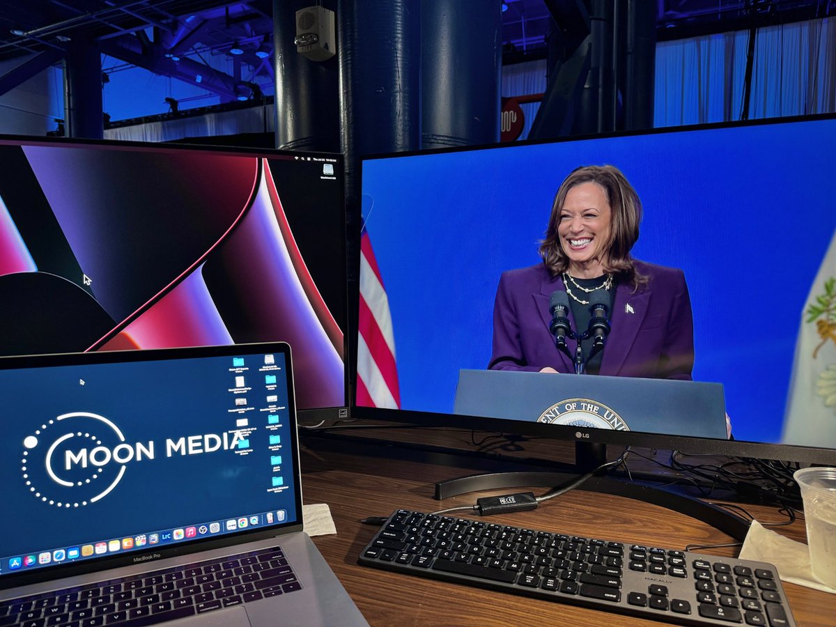 JonathanMoon's tweet image. Last week I found myself working directly with White House comm to stream our Vice President’s speech from Houston to the White House. This felt like a pretty cool professional accomplishment for me. I consider it an honor to be trusted with any job related to our world leaders