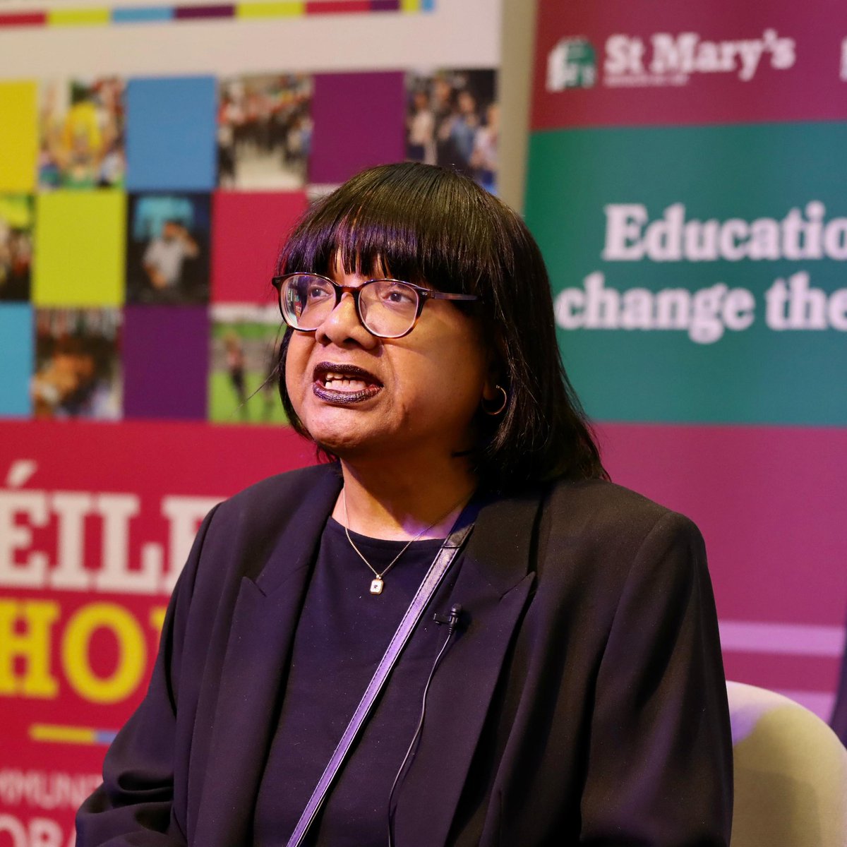 “The Israelis are not engaged in self defence, they are flattening Gaza and have slaughtered tens of thousands of people.”

<a href="/HackneyAbbott/">Diane Abbott</a> speaking at Féile 2024.