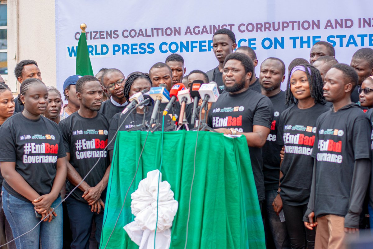 CypaAfrica's tweet photo. Yesterday, we addressed a World Press Conference on the State of the Nation where we stood in solidarity with our fellow country Men and Women especially our young people whose futures have been mortgaged by the ineptitude of our political class and whose hopes have been dashed https://t.co/DlFpE9gqfM