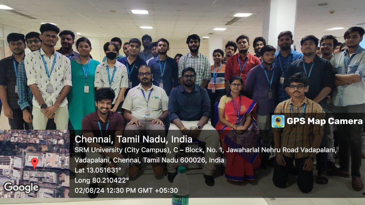srmvdp_campus's tweet image. DCSE(ETech) hosted "Mastering Coding Interviews" for final-year CSE students with tips from Freecharge's Vasanthkumar Vinayagam. Dean Dr. Jayakumar, VP Dr. Gomathy, HoD Dr. Chitra, and Dr. Dhiyanesh contributed. #CodingSuccess #TechTalks #FutureEngineers