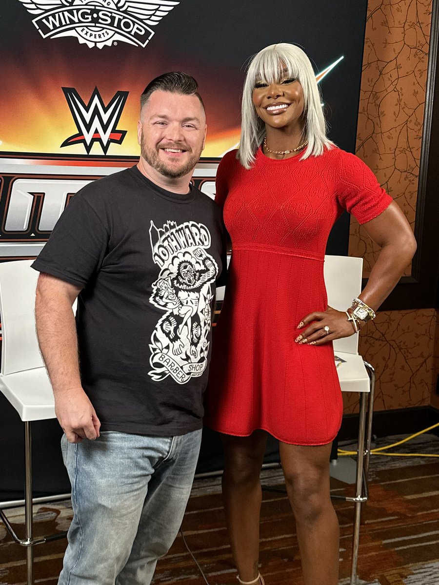 Adam Barnard (@thisisgoober) on Twitter photo NEW <a href="/fndradiopod/">Foundation Radio</a> Interviews from #SummerSlam Media Day with <a href="/RheaRipley_WWE/">RheaRipley_WWE</a> <a href="/itsBayleyWWE/">Bayley</a> and <a href="/Jade_Cargill/">Jade Cargill</a> coming soon!
SUBSCRIBE NOW: YouTube.com/@foundationrad… NEW <a href="/fndradiopod/">Foundation Radio</a> Interviews from #SummerSlam Media Day with <a href="/RheaRipley_WWE/">RheaRipley_WWE</a> <a href="/itsBayleyWWE/">Bayley</a> and <a href="/Jade_Cargill/">Jade Cargill</a> coming soon!
SUBSCRIBE NOW: YouTube.com/@foundationrad…