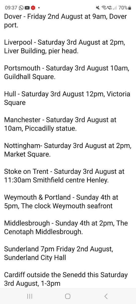 Well done everyone. #EnoughIsEnough 

Please add other patriot gatherings below. Place. Date. Time. Location. 

#FarRightyMighty