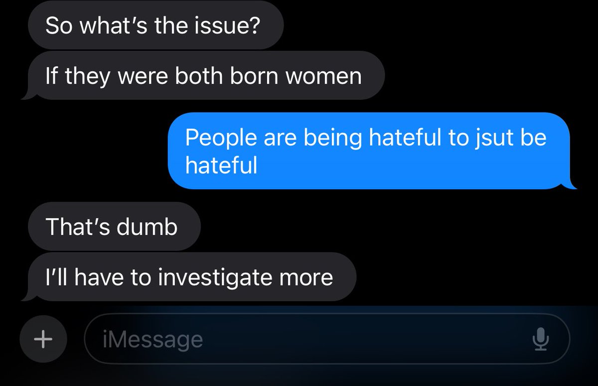 People on the internet need to stop confusing my mom. There is only so many times I can explain media literacy skills and how to properly vet sources. 

I'm talking to all y'all transphobes out there.