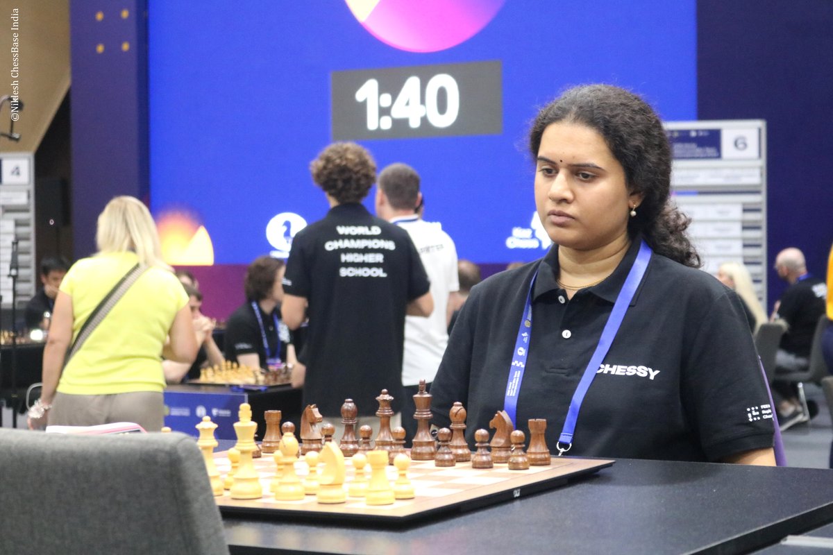 World Rapid Teams 2024 Round 1-4: Chessy emerges sole leader with a perfect score 8/8

The only team to have won all four of their matches is Chessy. They finished the first day on a high note by demolishing the defending champion WR Chess Team by 1-5.

In Round 5, Chessy will