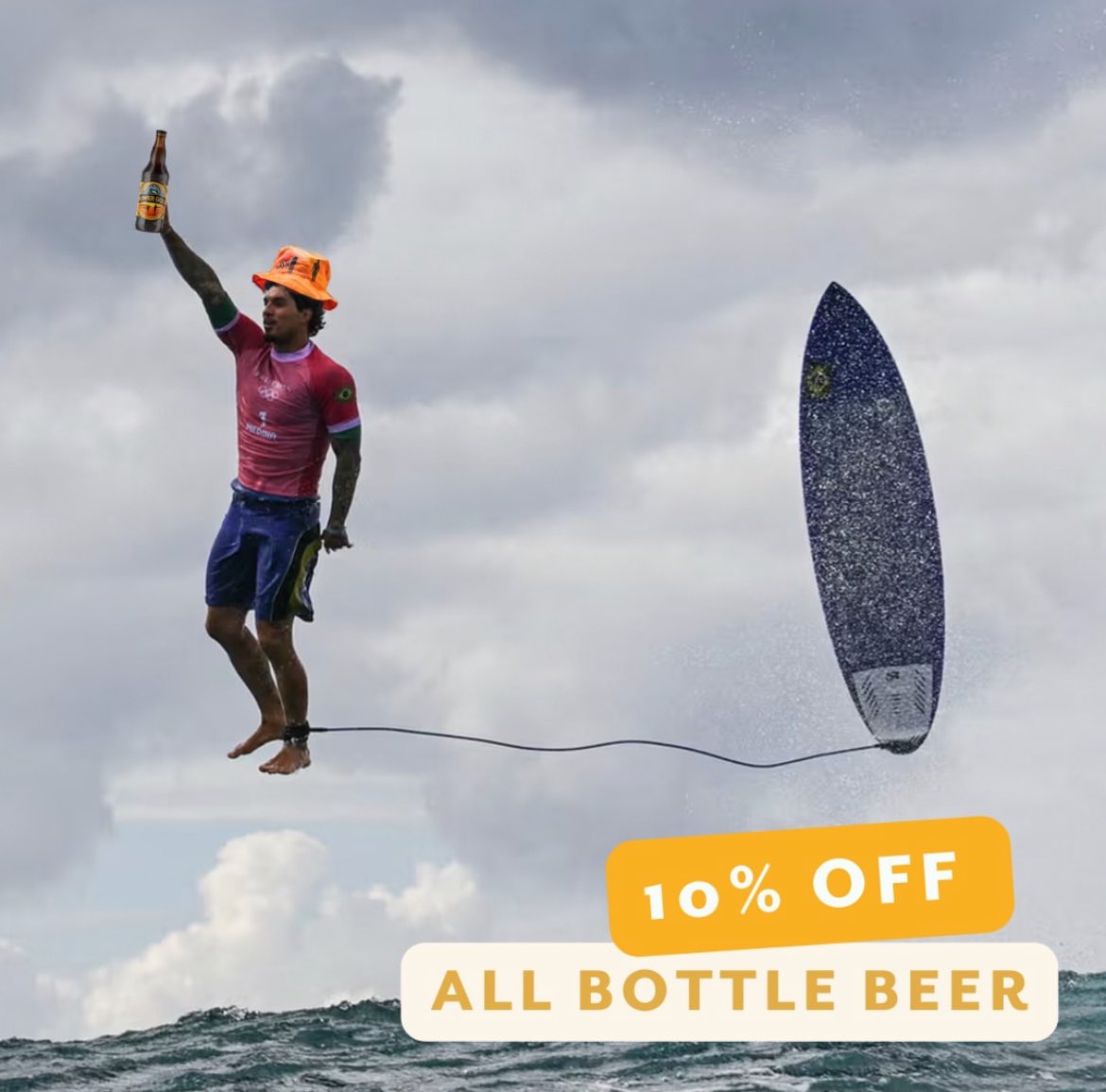 GowerBrewery's tweet photo. Join with us to cheer on Team GB! 🇬🇧

We're offering 10% off all our bottle products online only until the end of the Olympics 🍺Use the code ✨ OLYMPIC10 ✨ until 11th August 🏆

One use per customer. Tc&amp;Cs apply

#Olympics #GowerBrewery https://t.co/XVbJ8EWhtE