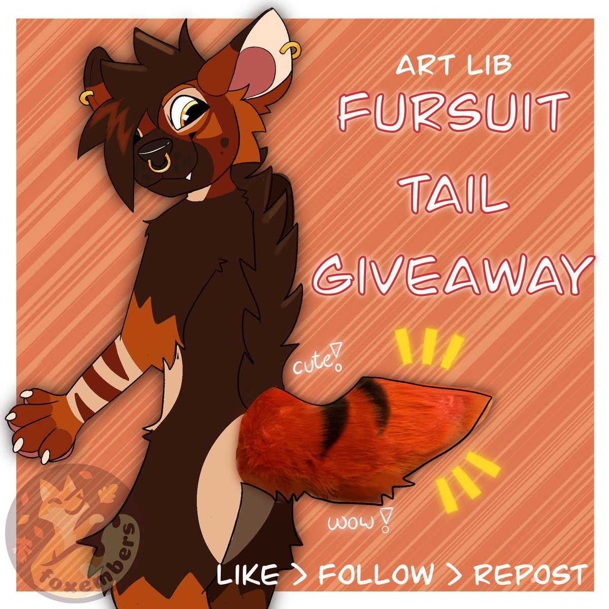 🔥It’s time for a Tail Giveaway!🔥

TO ENTER:
✨like
✨follow 
✨rt
✨tag a friend for an extra entry!

Details &amp; Info in the comments ⤵️