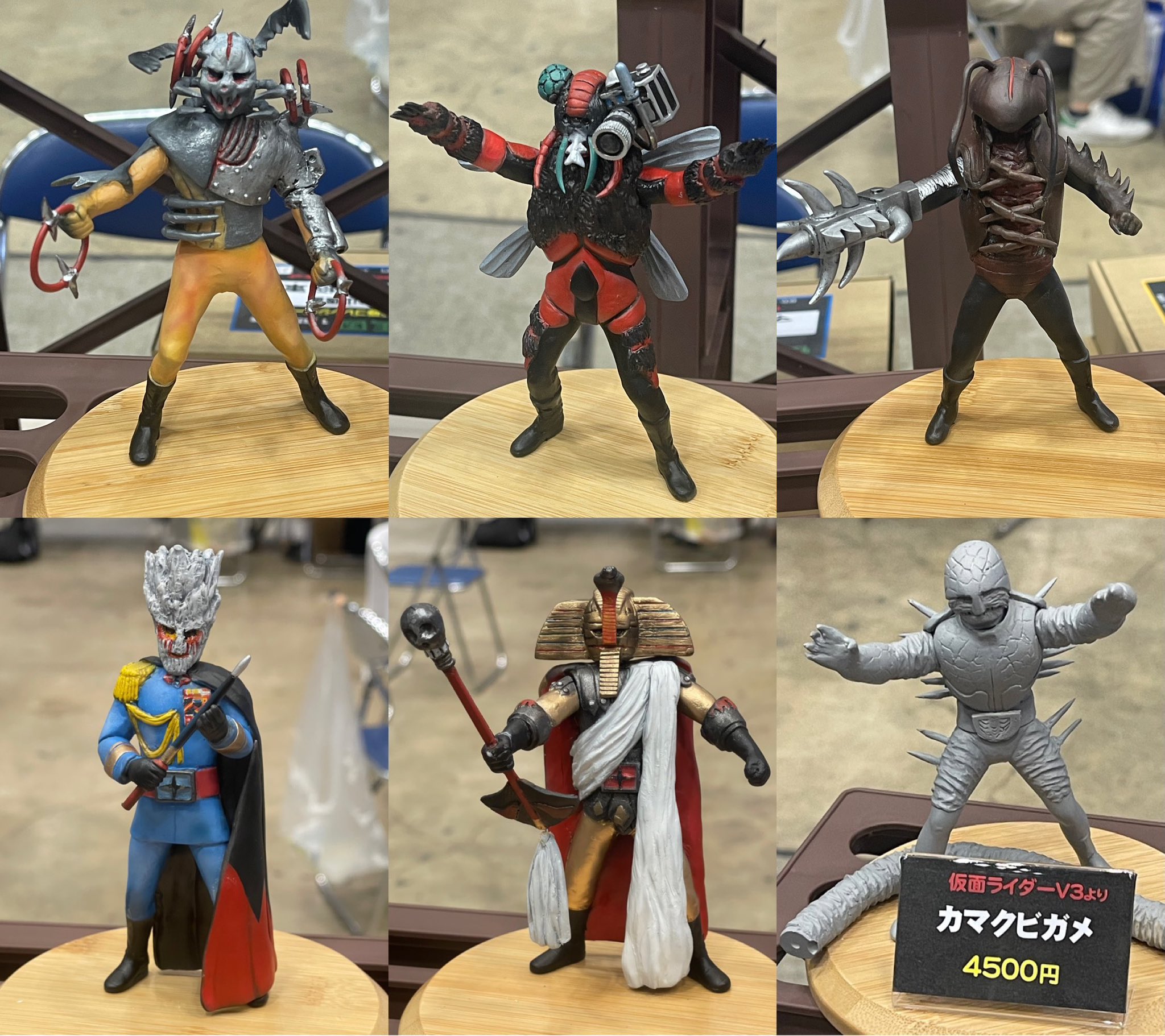 仮面ライダー V3 ガレージキット 新品未使用1/6スケール 仮面ライダー V3 ガレージキット （未