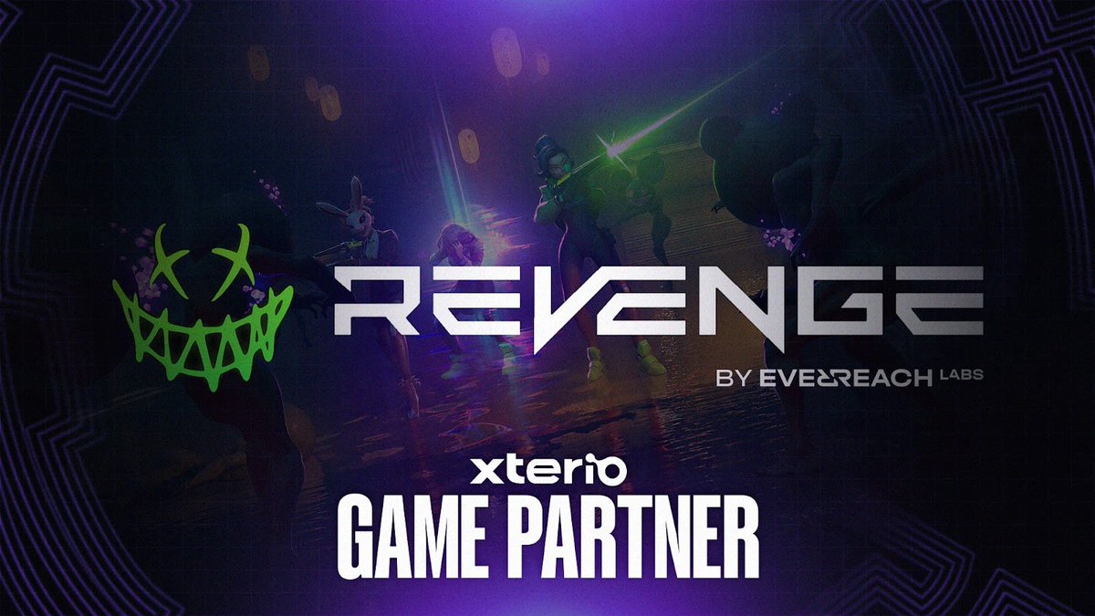 XterioGames's tweet photo. Game Partner Highlight: @EverreachLabs 

An exciting PVE FPS game that connects spectators with players, making those watching the game an integral part of the action.

Built by an award-winning team of industry veterans on the Unreal 5 Engine, REVENGE is a community-focused adventure into a surreal, immersive world, where players must overcome both their digital enemies and the motivations and moods of the players watching them!
