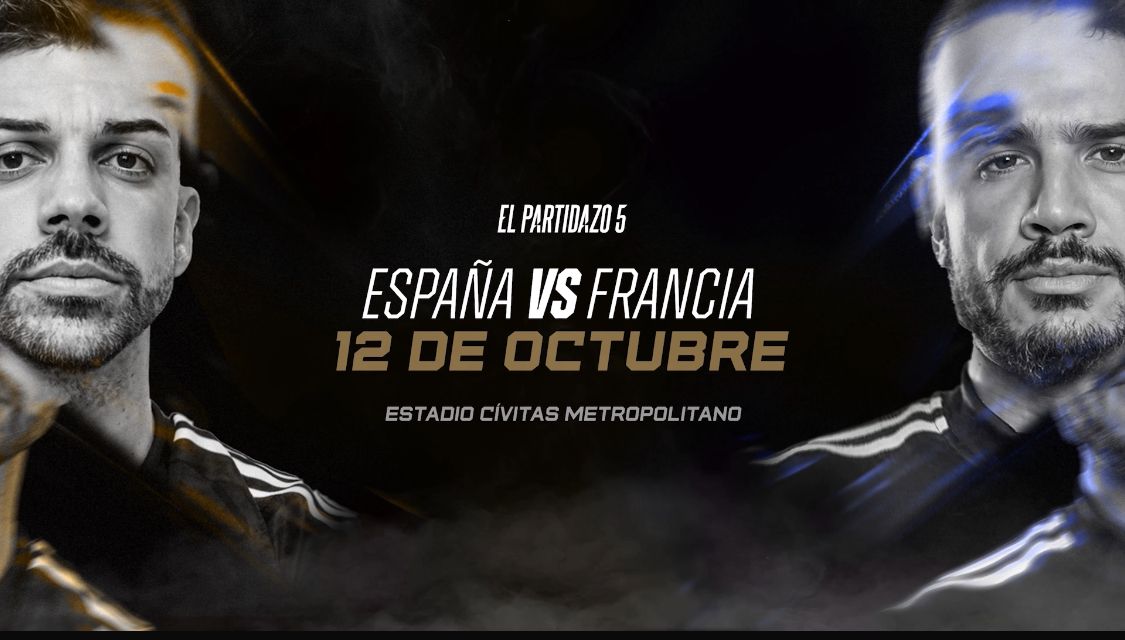 🚨ENTRADAS PARTIDAZO DE YOUTUBERS 5🚨

⚽️LINK: entradas.elpartidazo.com/webediaweb_elp…

🗓️Sábado 12 de Octubre 
🇪🇸ESPAÑA - FRANCIA🇫🇷 
📍Estadio METROPOLITANO
