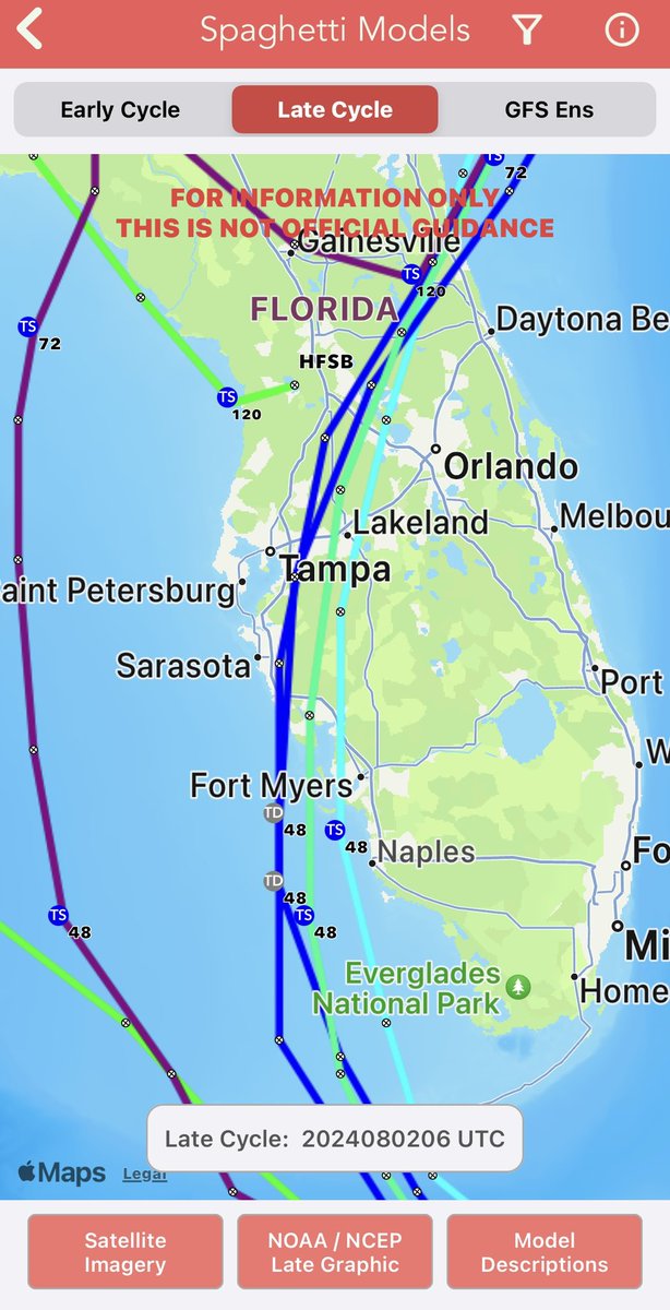 W5BWS's tweet image. I’m not liking this spaghetti prediction.